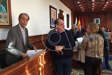 Sesión plenaria ordinaria de diciembre de 2018 en el Ayuntamiento de Telde (Foto Francisco Javier Santana y TA)