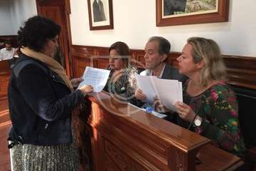 Sesión plenaria ordinaria de diciembre de 2018 en el Ayuntamiento de Telde (Foto Francisco Javier Santana y TA)