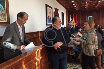 Sesión plenaria ordinaria de diciembre de 2018 en el Ayuntamiento de Telde (Foto Francisco Javier Santana y TA)