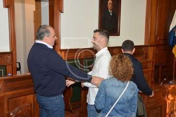 Sesión plenaria ordinaria de diciembre de 2018 en el Ayuntamiento de Telde (Foto Francisco Javier Santana y TA)