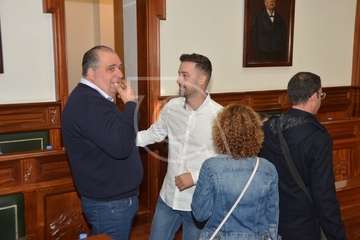 Sesión plenaria ordinaria de diciembre de 2018 en el Ayuntamiento de Telde (Foto Francisco Javier Santana y TA)