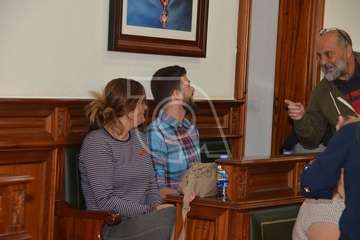 Sesión plenaria ordinaria de diciembre de 2018 en el Ayuntamiento de Telde (Foto Francisco Javier Santana y TA)