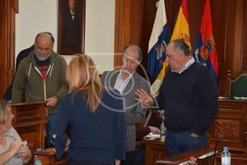 Sesión plenaria ordinaria de diciembre de 2018 en el Ayuntamiento de Telde (Foto Francisco Javier Santana y TA)