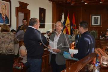 Sesión plenaria ordinaria de diciembre de 2018 en el Ayuntamiento de Telde (Foto Francisco Javier Santana y TA)