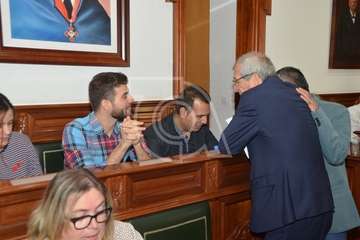 Sesión plenaria ordinaria de diciembre de 2018 en el Ayuntamiento de Telde (Foto Francisco Javier Santana y TA)