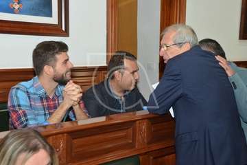 Sesión plenaria ordinaria de diciembre de 2018 en el Ayuntamiento de Telde (Foto Francisco Javier Santana y TA)