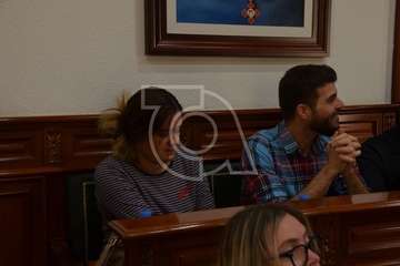 Sesión plenaria ordinaria de diciembre de 2018 en el Ayuntamiento de Telde (Foto Francisco Javier Santana y TA)