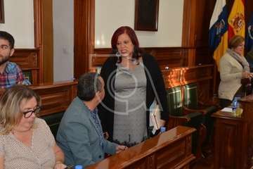 Sesión plenaria ordinaria de diciembre de 2018 en el Ayuntamiento de Telde (Foto Francisco Javier Santana y TA)