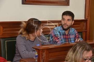 Sesión plenaria ordinaria de diciembre de 2018 en el Ayuntamiento de Telde (Foto Francisco Javier Santana y TA)