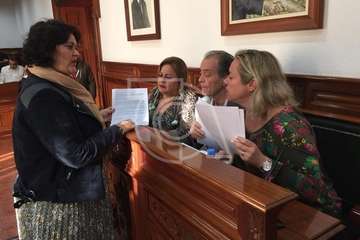 Sesión plenaria ordinaria de diciembre de 2018 en el Ayuntamiento de Telde (Foto Francisco Javier Santana y TA)