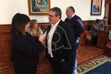 Sesión plenaria ordinaria de diciembre de 2018 en el Ayuntamiento de Telde (Foto Francisco Javier Santana y TA)