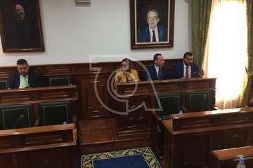 Sesión plenaria ordinaria de diciembre de 2018 en el Ayuntamiento de Telde (Foto Francisco Javier Santana y TA)
