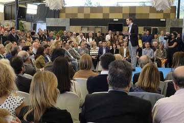 El PP de Telde arropa a Antona como candidato a la Presidencia del Gobierno de Canarias (Foto TA)