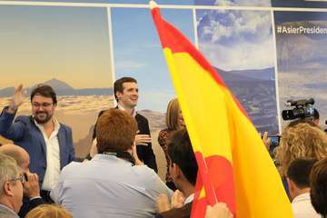 El PP de Telde arropa a Antona como candidato a la Presidencia del Gobierno de Canarias (Foto TA)