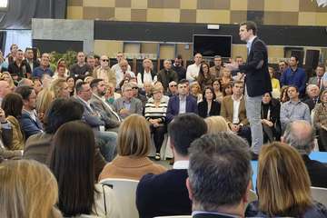 El PP de Telde arropa a Antona como candidato a la Presidencia del Gobierno de Canarias (Foto TA)