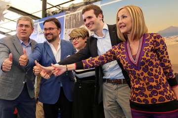 El PP de Telde arropa a Antona como candidato a la Presidencia del Gobierno de Canarias (Foto TA)