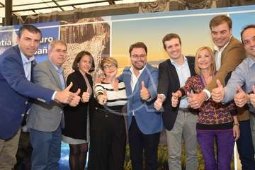 El PP de Telde arropa a Antona como candidato a la Presidencia del Gobierno de Canarias (Foto TA)