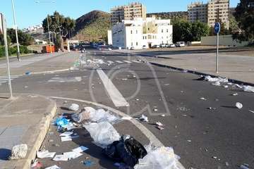 La Cabalgata y el Mercadillo de Jinámar dejan 4,5 toneladas de basura (Foto TA)