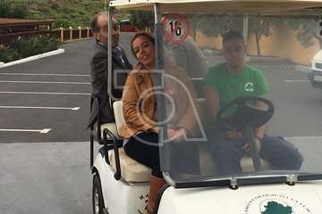 Antona se reúne con empresarios de Telde, visita el Mercado Municipal y la finca Los Olivos (Foto TA)