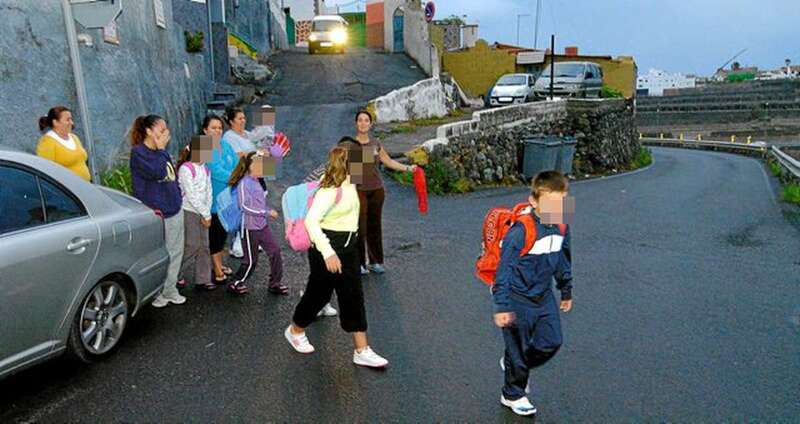 Zona donde los vecinos de Caserones reclaman una rotonda (Foto C7)