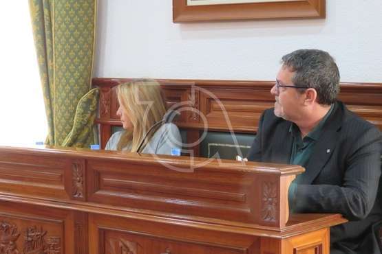 Gregorio Viera visibiliza en el Pleno la brecha del grupo municipal socialista en dos bandos (Foto TA)