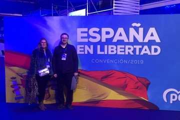 El PP de Telde asoma la cabeza en la convención nacional 'España en libertad' (Foto TA)