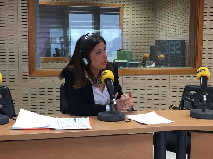 Carmen Hernández, alcaldesa de Telde, estuvo este lunes en Ser Las Palmas  (Foto TA)