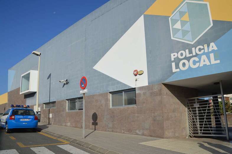 Sede de la Policía Local de Telde en La Garita (Foto TA)