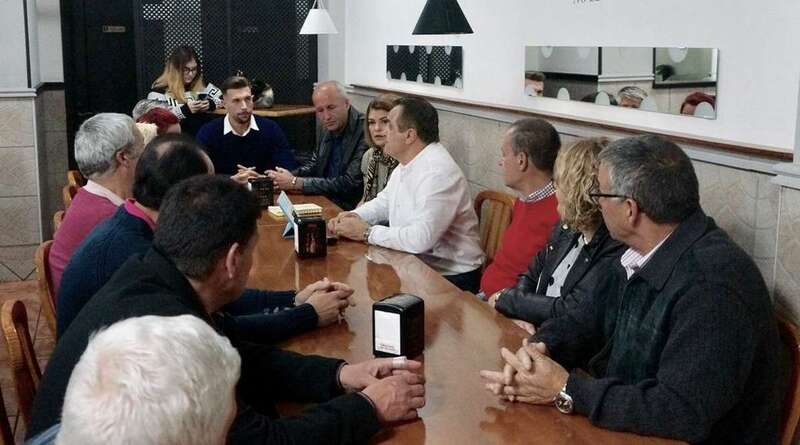 Reunión del Grupo Centrista Canario (Foto TA)