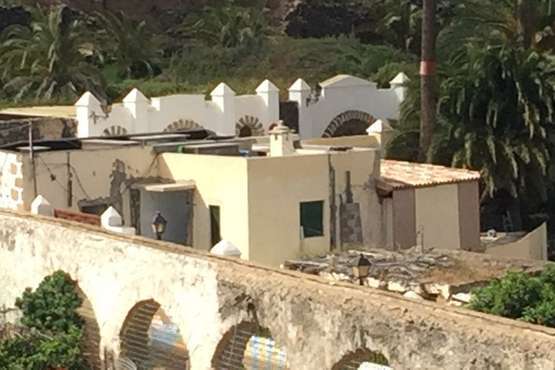  Unas obras en un inmueble del casco histórico, en el punto de mira de Urbanismo (Foto TA)