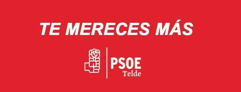 Eslogan electoral del PSOE (Foto TA)