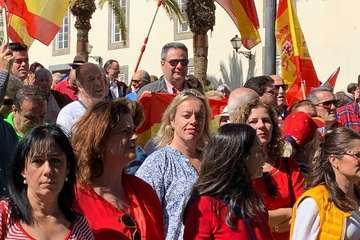 Concentración en la capital grancanaria por la 