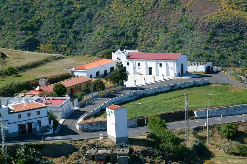 Vista aérea del sector de Cazadores (Foto TA)