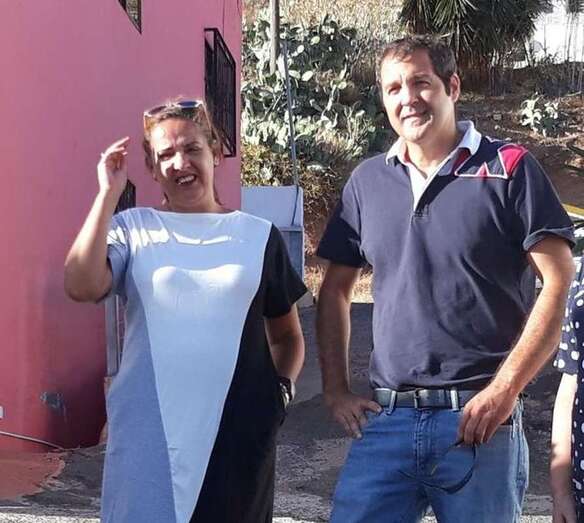 Iván Sánchez y Mayte Ojeda, en una imagen reciente (Foto TA)