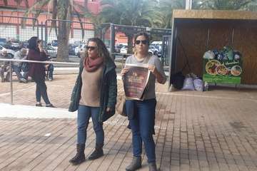 Anticapitalistas exige en Telde la devolución que se prestó a la banca para su rescate (Foto TA)