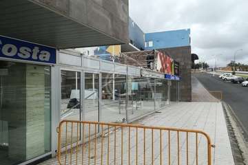 El restaurante Los Alisios (La Garita) desmonta la terraza anexa ilegal (Foto TA)