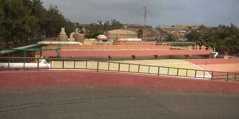 Planta depuradora de Hoya del Pozo (Telde)
