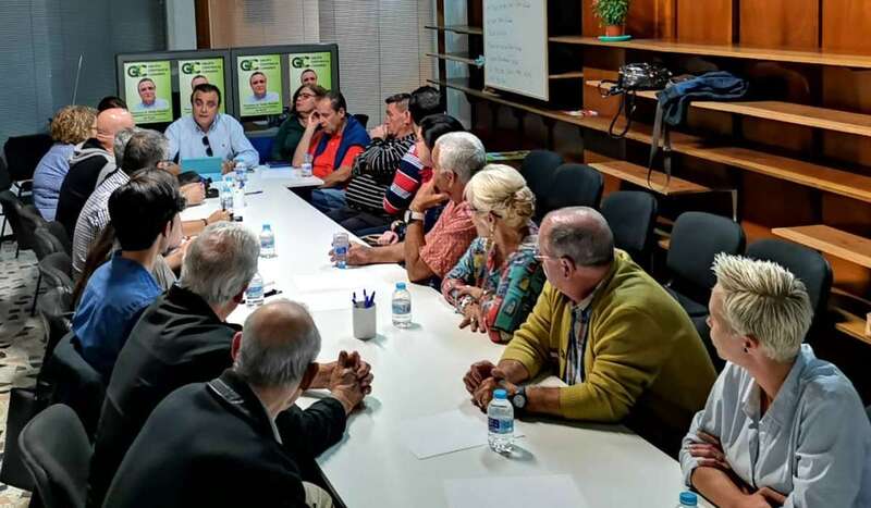 El GCC mantuvo esta noche una reunión de trabajo (Foto TA)
