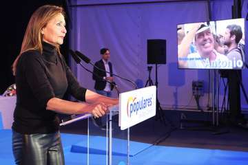 El PP hace 'leyenda' del partido al militante teldense Antonio Guedes (Foto TA y Acfi Press)