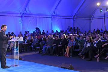 El PP hace 'leyenda' del partido al militante teldense Antonio Guedes (Foto TA y Acfi Press)