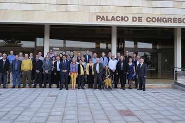 El PP hace 'leyenda' del partido al militante teldense Antonio Guedes (Foto TA y Acfi Press)