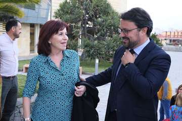 El PP hace 'leyenda' del partido al militante teldense Antonio Guedes (Foto TA y Acfi Press)