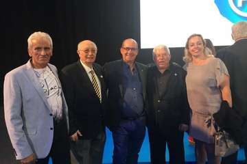 El PP hace 'leyenda' del partido al militante teldense Antonio Guedes (Foto TA y Acfi Press)