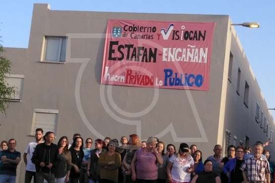 El Caracol visibiliza su malestar con Visocan (Foto TA)