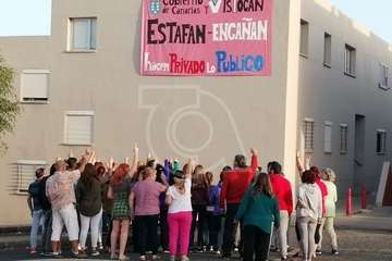 El Caracol visibiliza su malestar con Visocan (Foto TA)