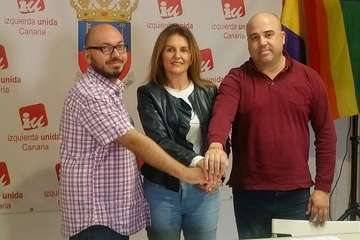  Podemos, IUC y Equo formalizan su alianza para concurrir a los comicios del 26M en Telde (Foto TA)