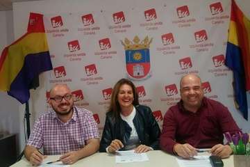  Podemos, IUC y Equo formalizan su alianza para concurrir a los comicios del 26M en Telde (Foto TA)