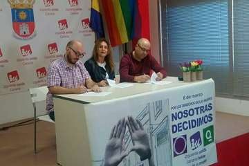  Podemos, IUC y Equo formalizan su alianza para concurrir a los comicios del 26M en Telde (Foto TA)