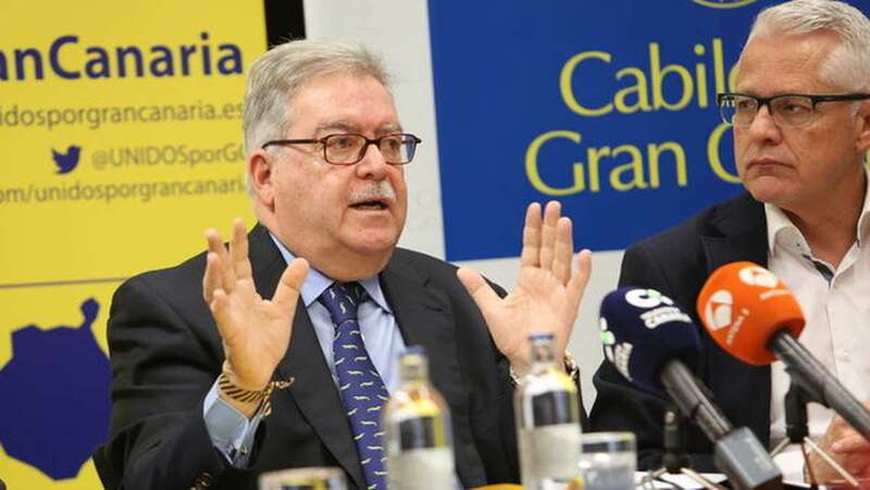 Imagen de archivo de José Miguel Bravo de Laguna, líder de Unidos por Gran Canaria (Foto TA)