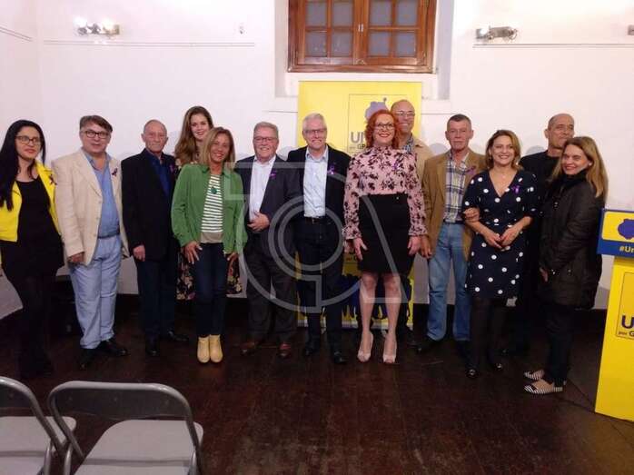 La nueva gestora de Unidos por Gran Canaria en Telde (Foto TA)